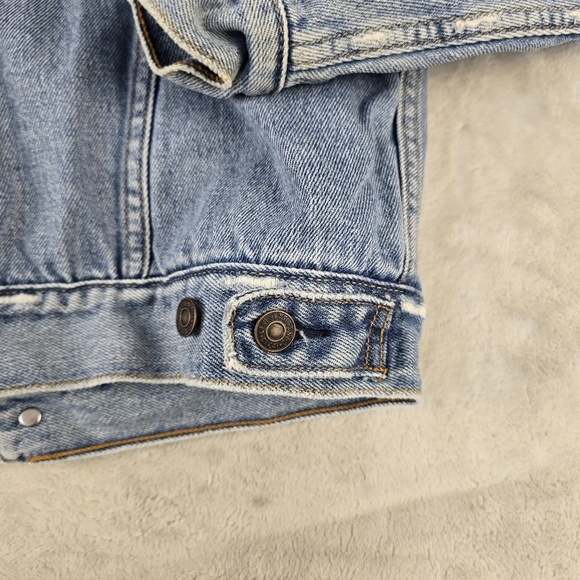 Levi's Men's Standard Trucker Sherpa Lined Denim Jacket 70520 Sz S Type III - Picture 12 of 16